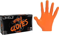 L3VEL3 Nitrilhandschuhe Small Orange