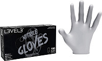 L3VEL3 Nitrilhandschuhe Small Liquid Metal