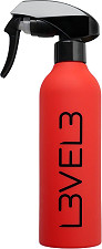  L3VEL3 Gummierte Spr&uuml;hflasche Rot 